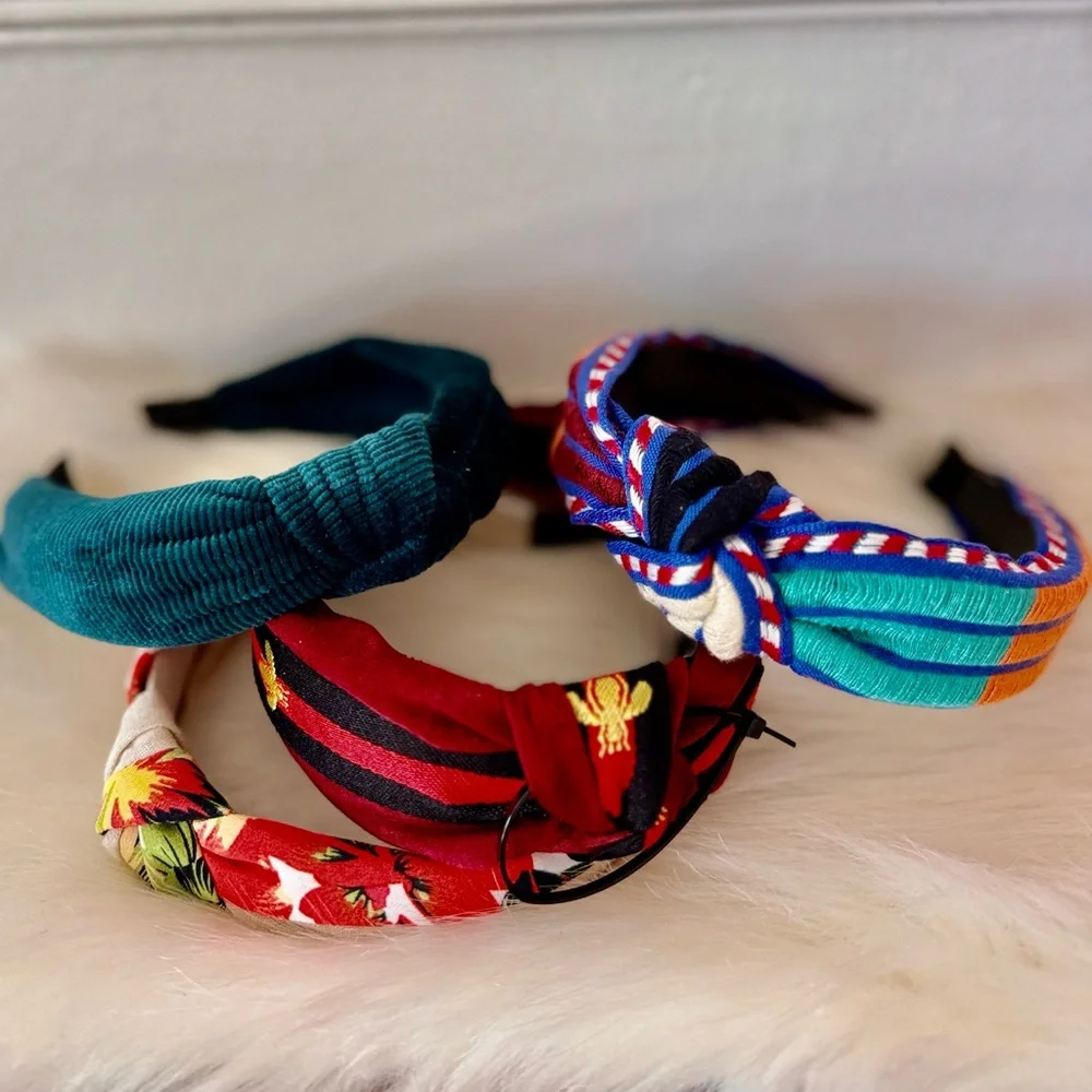 Set of 5 Colorful headbands